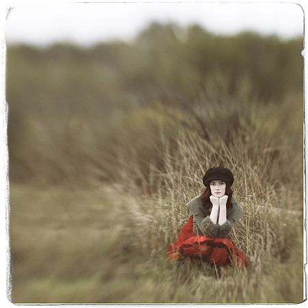 Marie in a Field