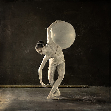 Porcelain Woman with a Balloon
