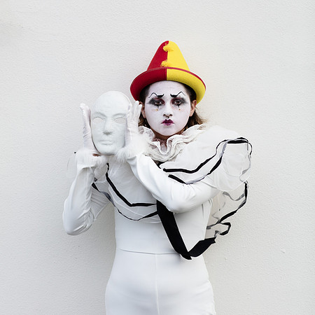 Clown with Two Faces